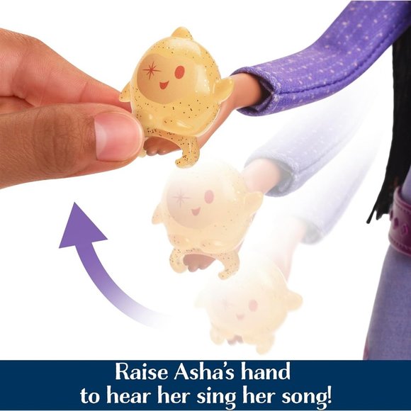 Asha of Rosas Fashion Star Figure Removable Outfit Sings “This Wish” in English - Picture 3 of 6